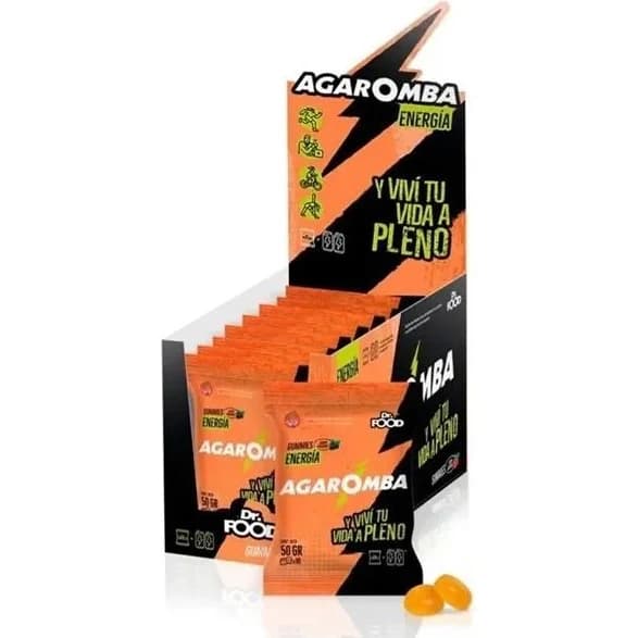 Dr. Food Agaromba Energía y Concentración Gominolas 10 x 10
