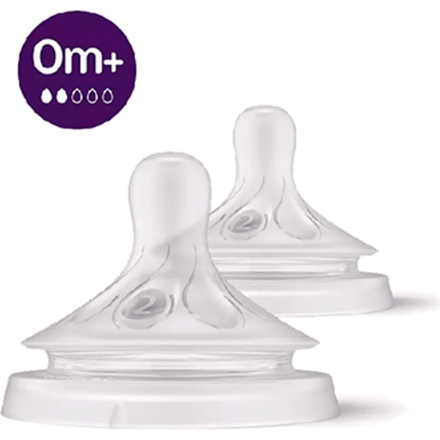 Tetinas Philips Avent Natural Response Flujo Lento 0M+ x 2