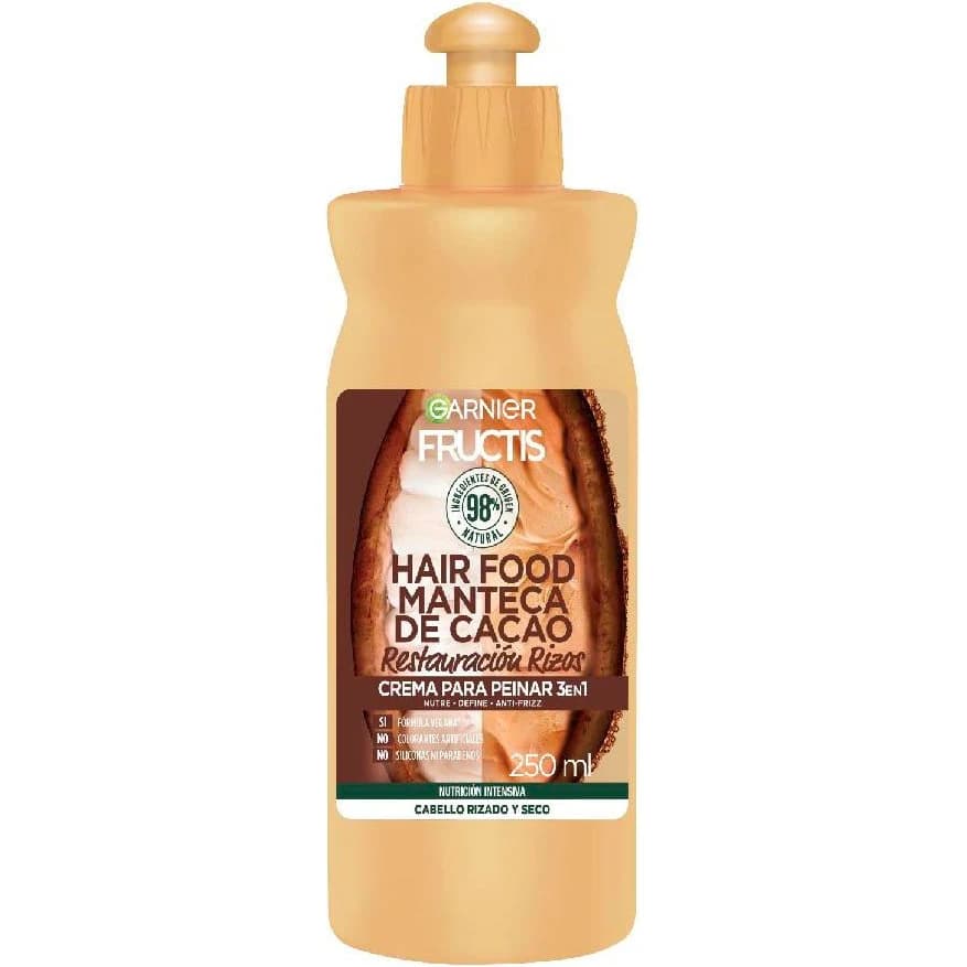 Crema para Peinar Garnier Fructis Hair Food Cacao 250 ml