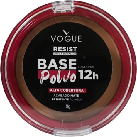 Base de Maquillaje en Polvo Vogue Resist Tono Miel