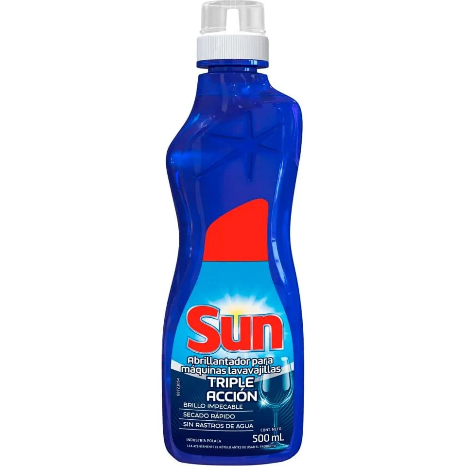 Abrillantador para Máquina Lava Vajilla Sun Progress Líquido 500 ml