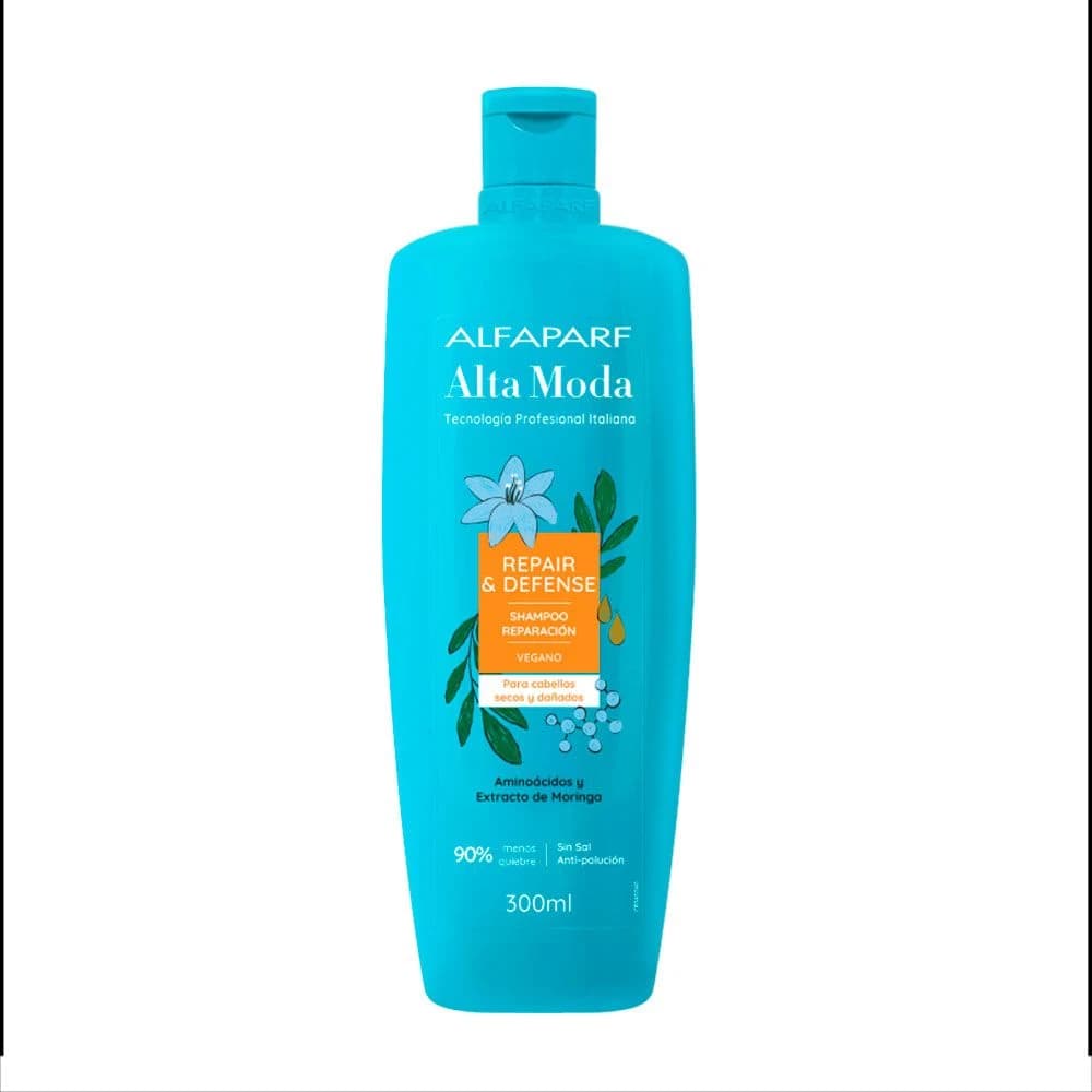 Shampoo Reparador Defensa Alta Moda 300 ml