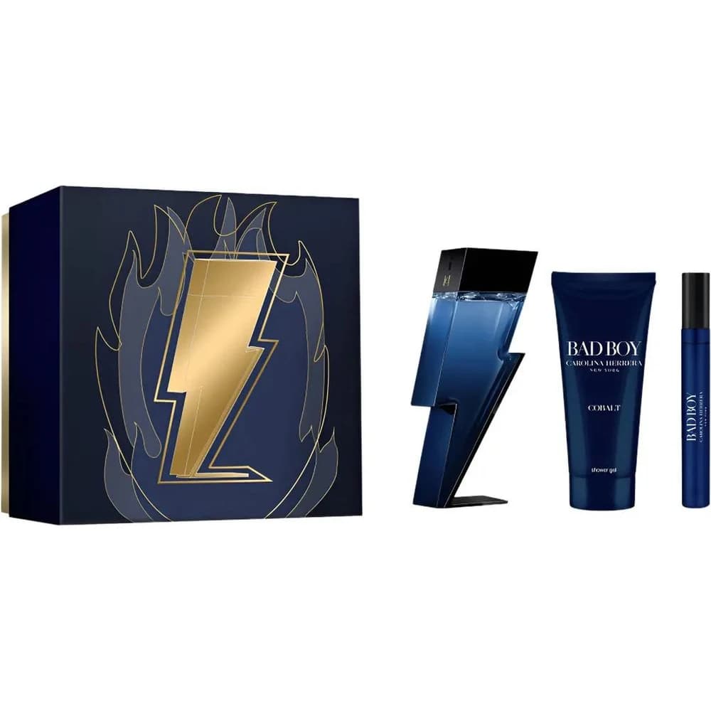 Colonia Bad Boy Cobalt 100 ml + Set de Tocador + Miniatura