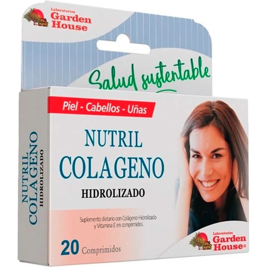 Colágeno Hidrolizado Garden.h 20 Comprimidos