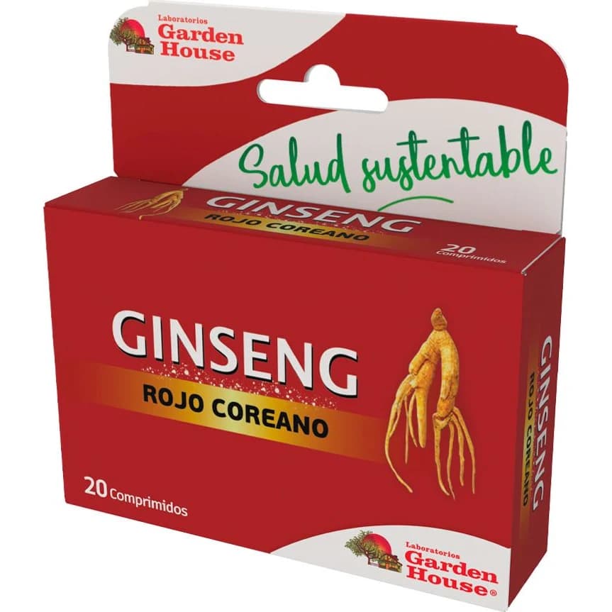 Ginseng Rojo 20 Cápsulas