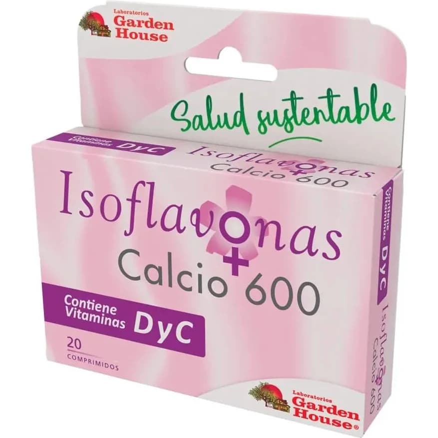 Garden House Isoflavonas de Soja + Calcio x 20 Comprimidos