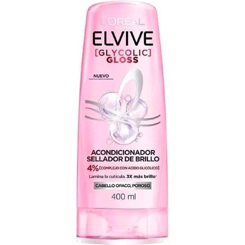 Acondicionador Elvive Glycolic Gloss 400 ml