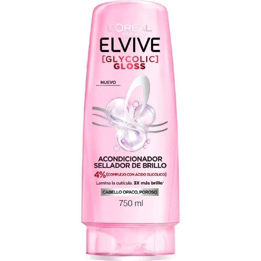 Acondicionador Elvive Glyco Gloss 750 ml