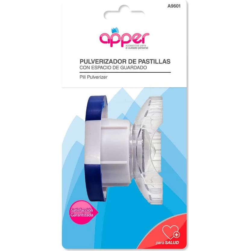 Trituradora Apper de Pastillas Polvo