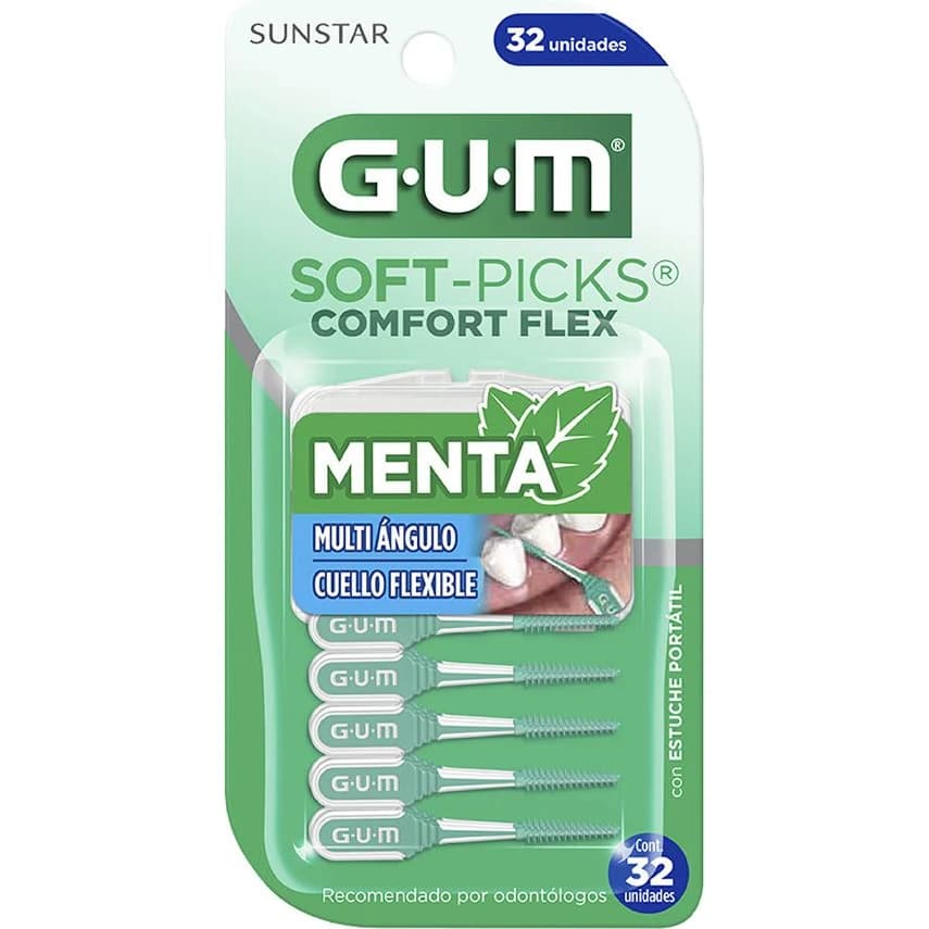 Palillos Soft-Pick GUM 32 unidades