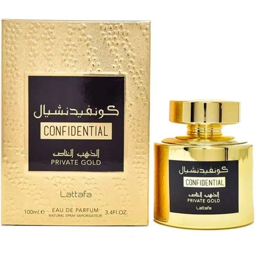 Perfume Lattafa Confidential Gold EDP 100 ml