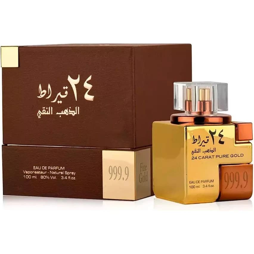 Perfume Lattafa 24 Carat Pure Gold Unisex EDP 100 ml