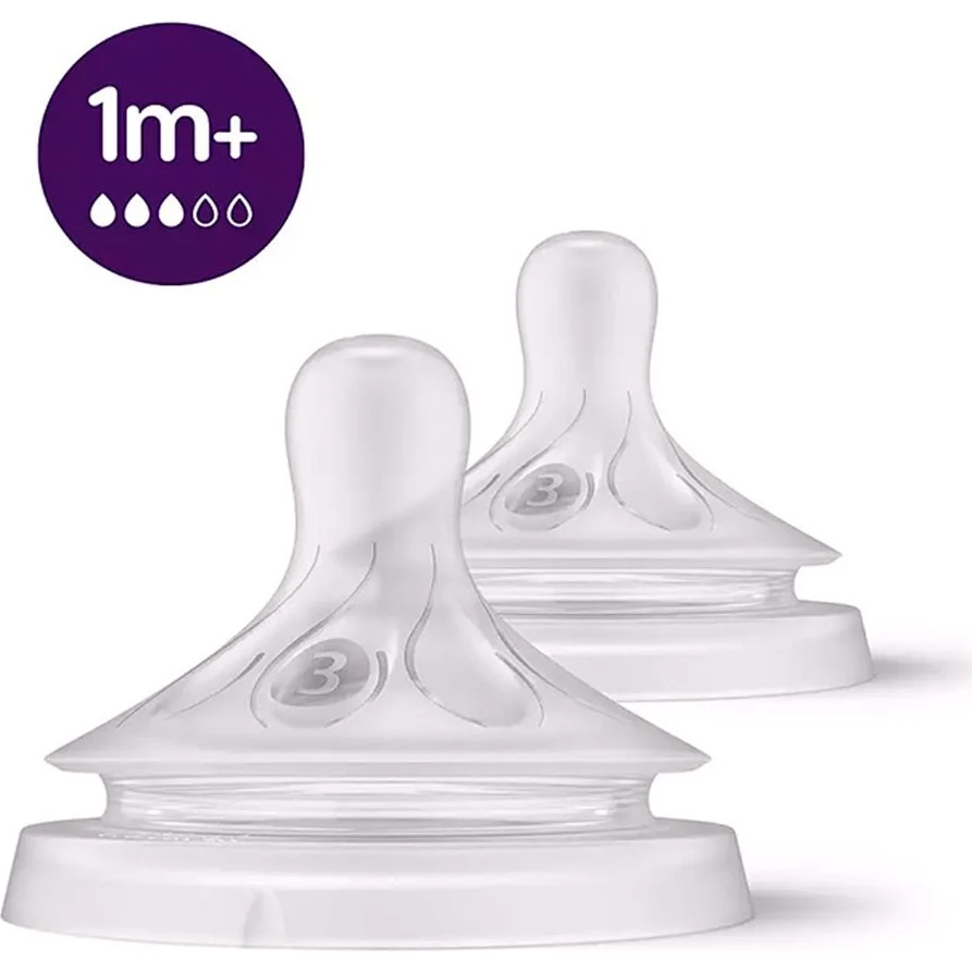 Tetinas Philips Avent Natural Response Flujo Medio 1M+ x 2
