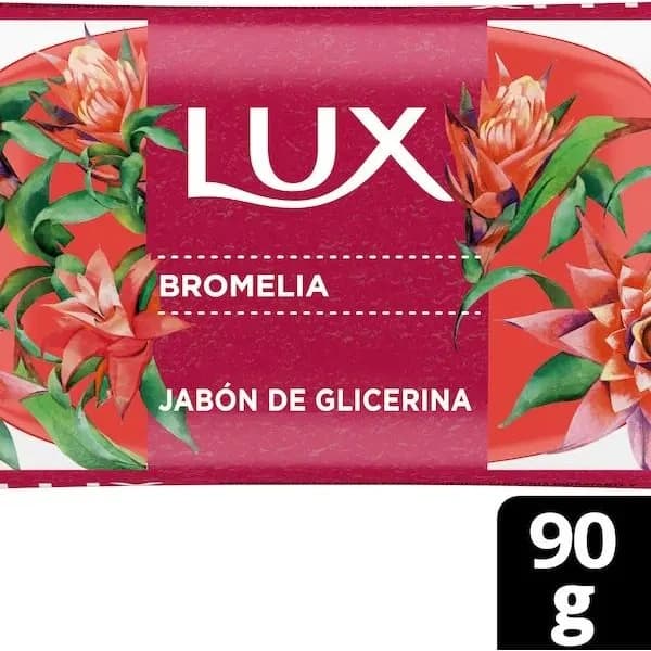 Jabón de Glicerina Lux Bromelia 90 g