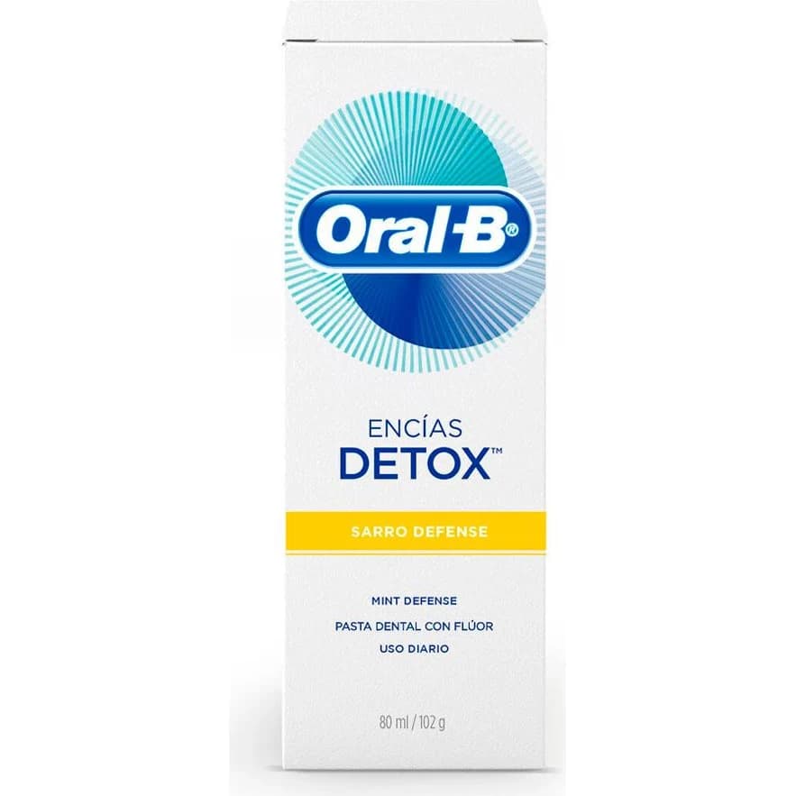 Pasta Dental Oral-B Detox Sarro Prevent 102 g