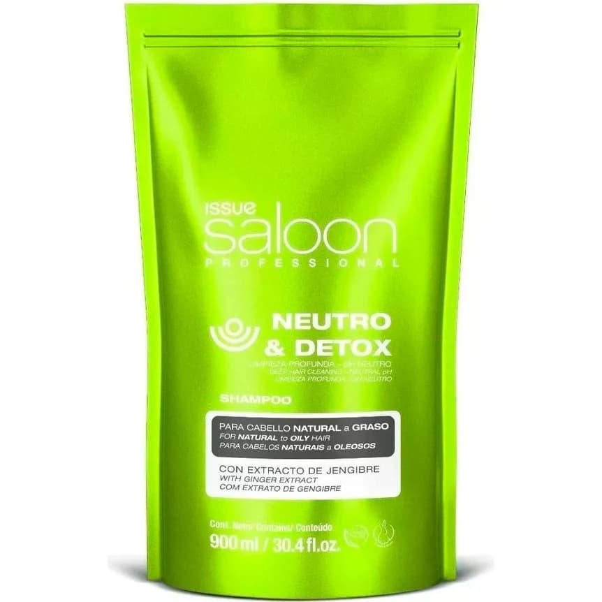 Shampoo de Tocador Issue Saloon Neutro Detox 900 ml