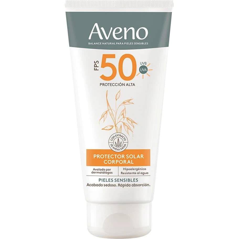 Protector Solar Aveno FPS 50 Emulsión Corporal 175 ml