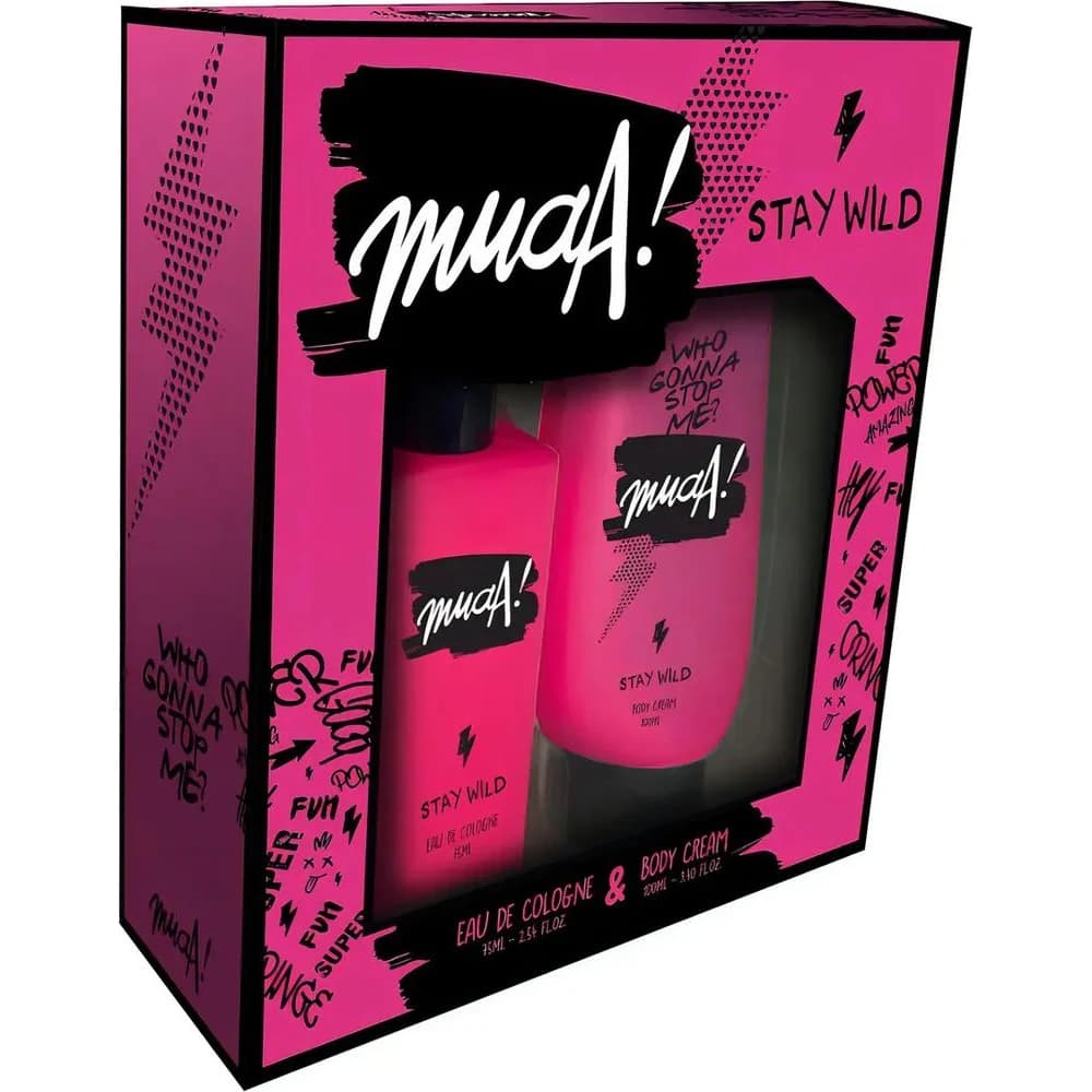 Colonia Wild Real Pack Muaa Botella Cristal