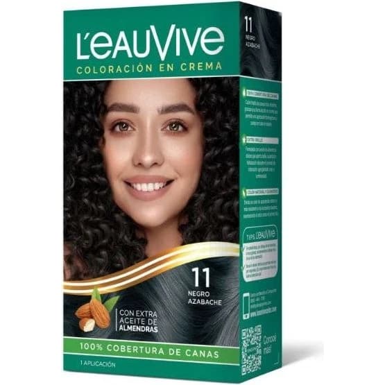 Kit de Coloración Capilar L'Eau Vive Tono 11