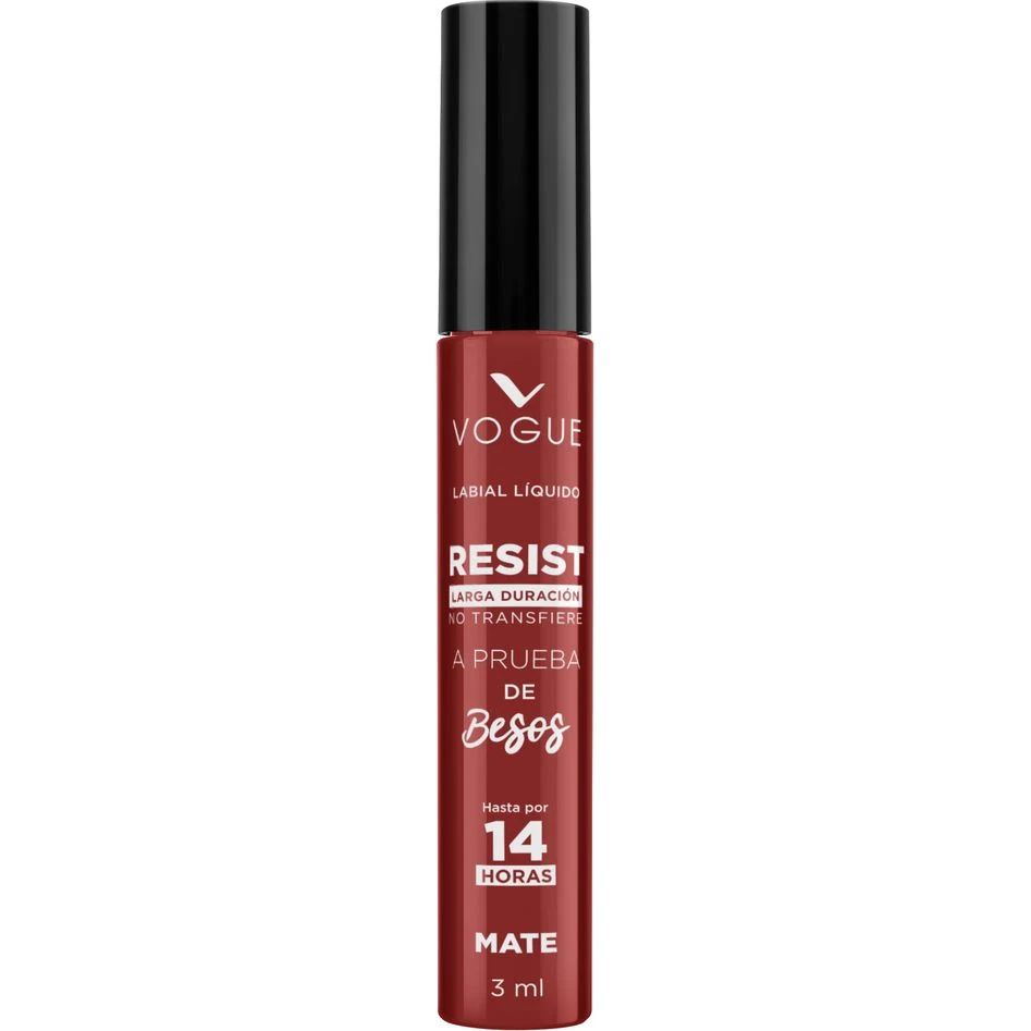 Labial Líquido Vogue Resist Tono Siente