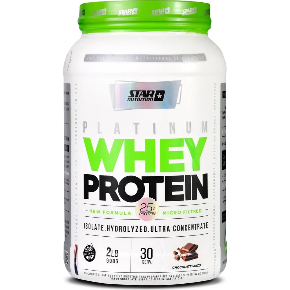 Star Nutrition Platinum Whey Protein Chocolate 2 lb