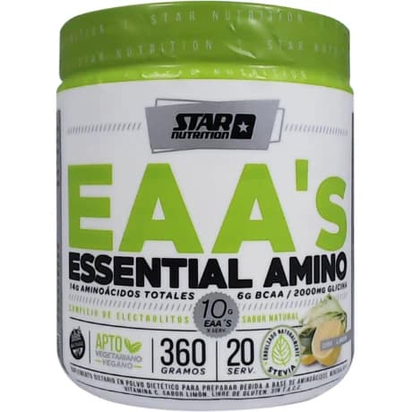 Suplemento Dietario Star Nutrition Essential Amino Limón 360 g