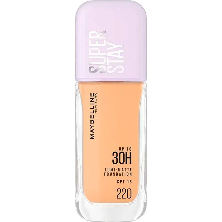 Base de Maquillaje Maybelline Super Stay Lumi-Matte Tono 220