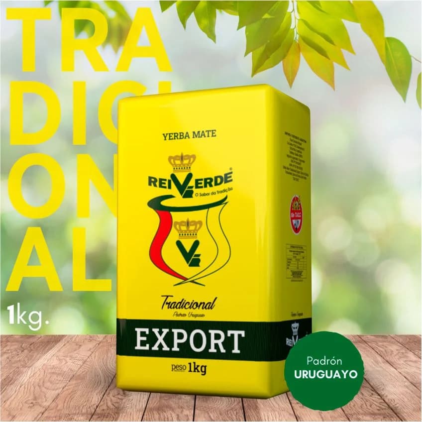Yerba Mate Rei Verde Tradicional 1 kg