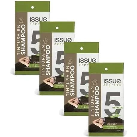 Shampoo Issue Color Express Castaño x6