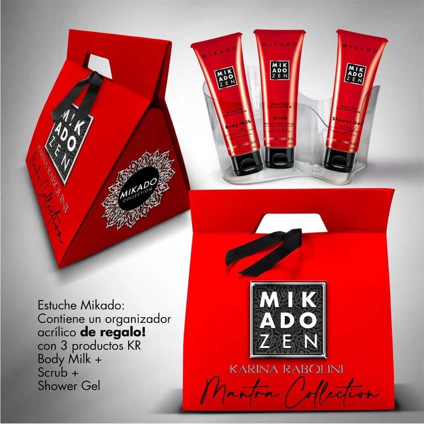 Set Mikado Zen Mantra - Body Milk + Scrub + Gel de Ducha