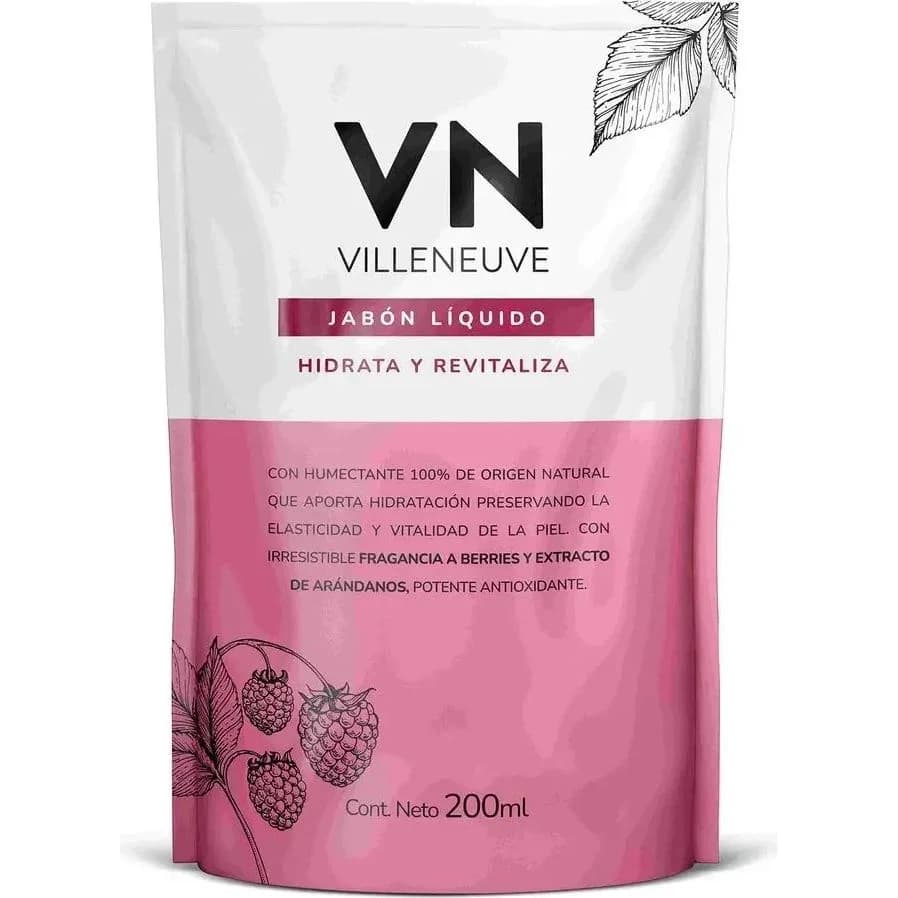 Jabón Líquido Villeneuve Hidrata Rev 200 ml