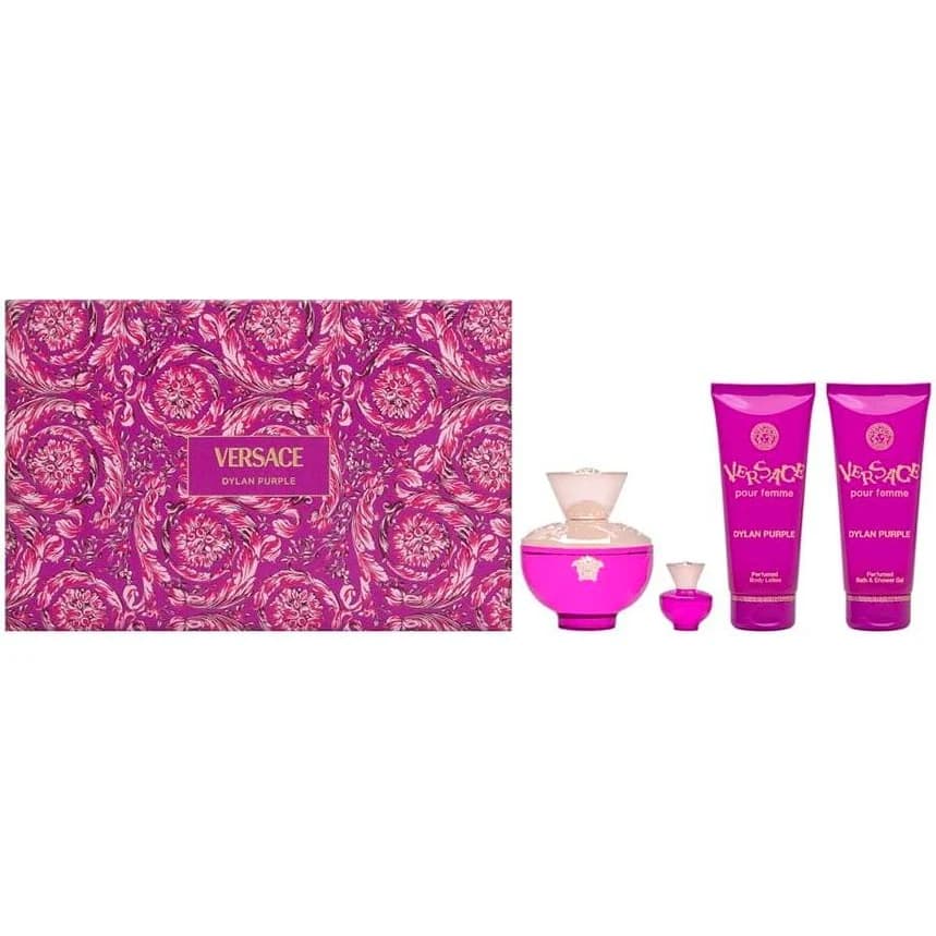 Perfume Versace Dylan Purple Eau de Parfum 100 ml + Bolsa de Regalo
