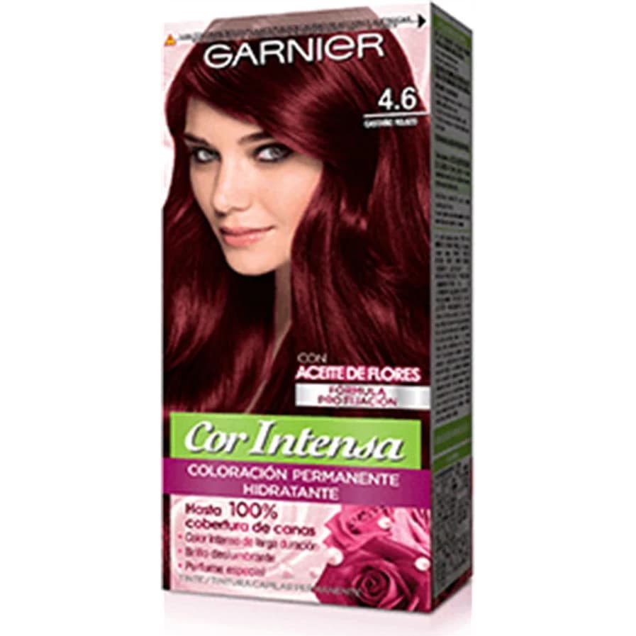 Tintura Capilar Garnier Color Intensa Tono 4.6