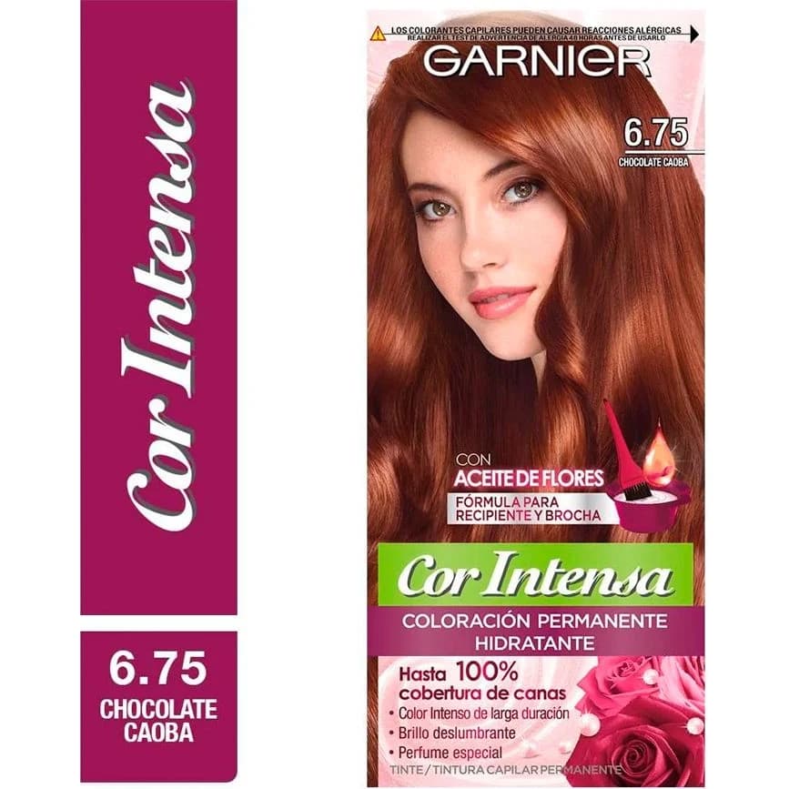 Tintura Capilar Garnier Color Intensa Tono 6.75