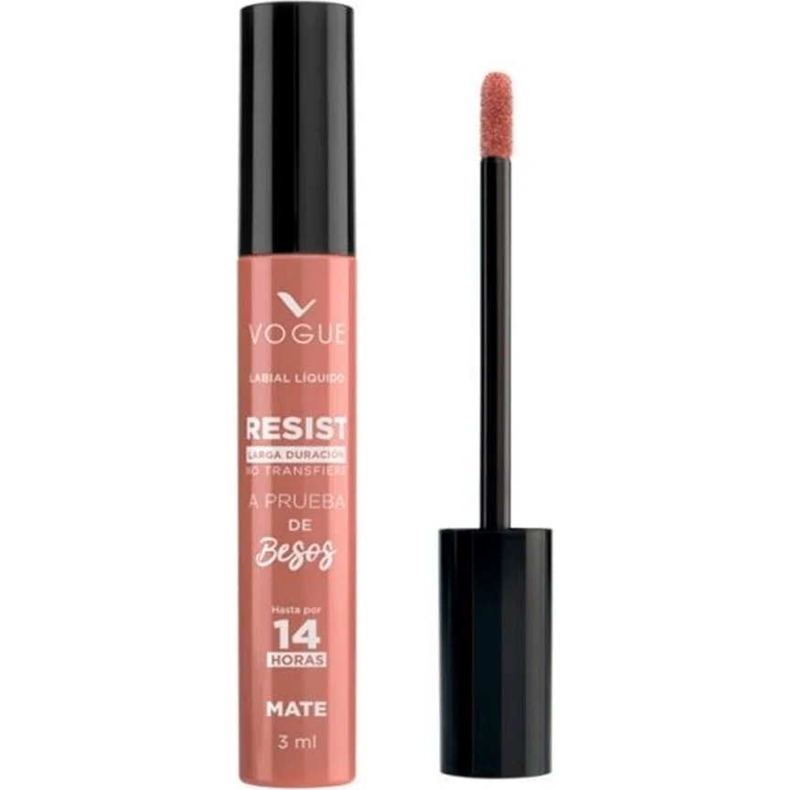 Labial Líquido Vogue Resist Tono Sofisticada