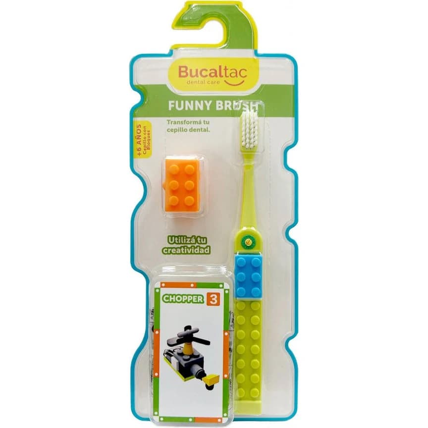 Cepillo de Dientes Bucal Tac Funny +6 Años