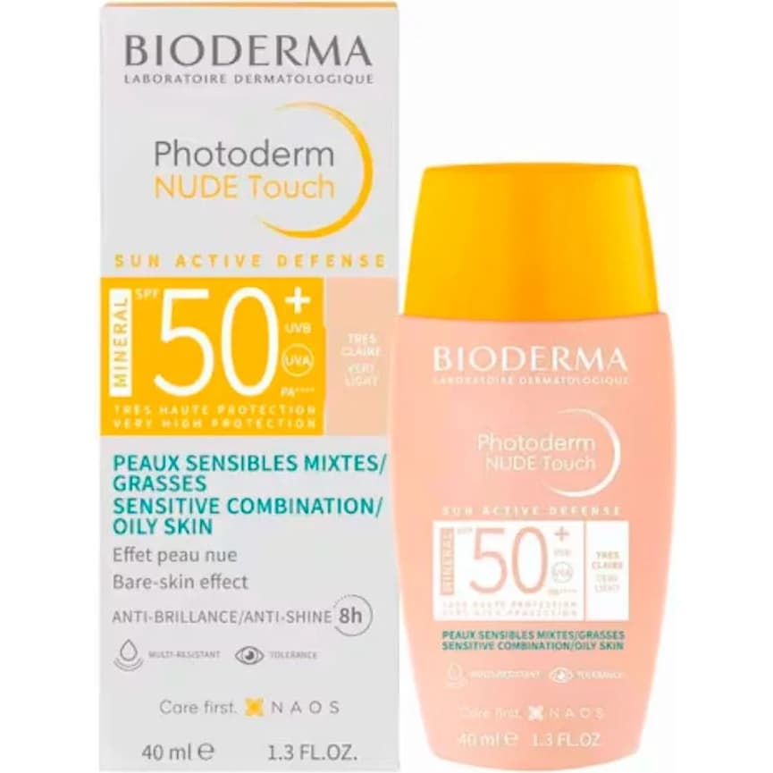Protector Solar Photoderm Nude Tono Medio SPF 50+ 40 ml