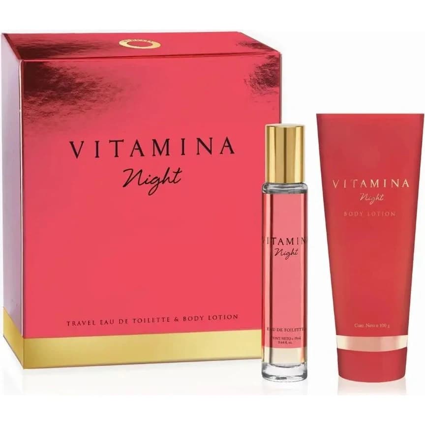 Estuche de Fragancia Vitamina Nig - EDT + Body Lotion