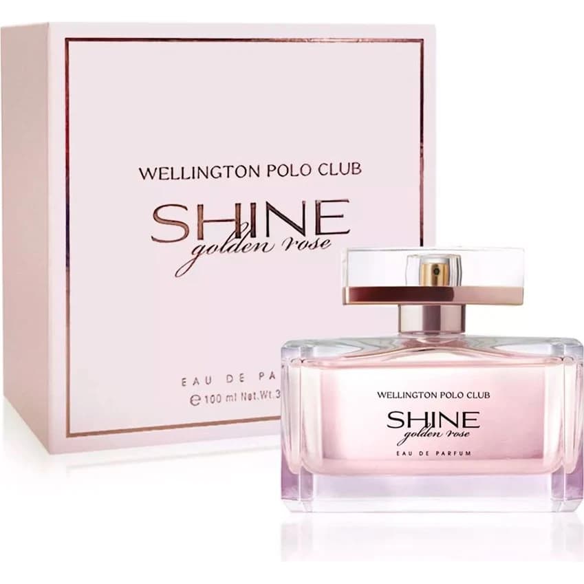 Perfume Wellington Polo Club Shine Golden Rose Eau de Parfum 100 ml