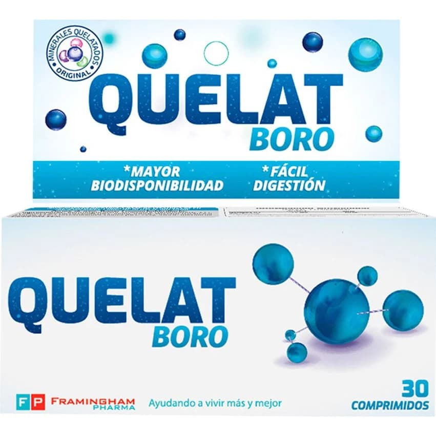 Quelat Boro 30 Comprimidos