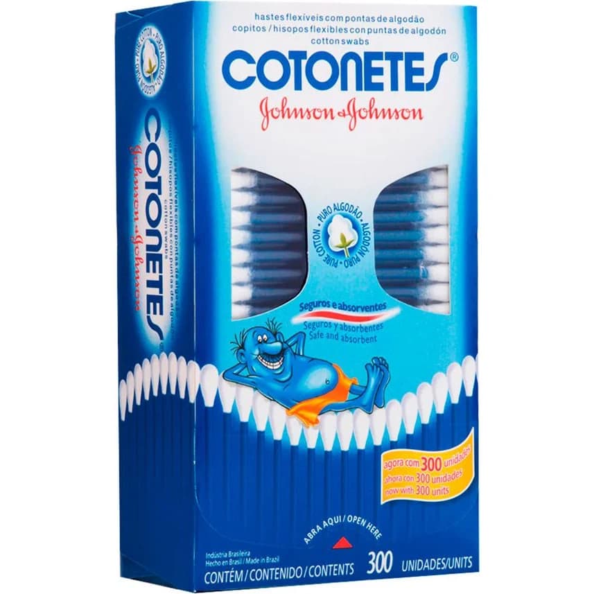 Cotonetes Johnson's Baby Flexible 300 unidades