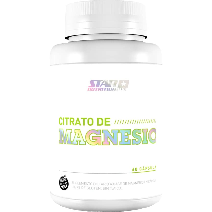 Suplemento Dietario Star Nutrition Magnesio 500 x 60 Cápsulas