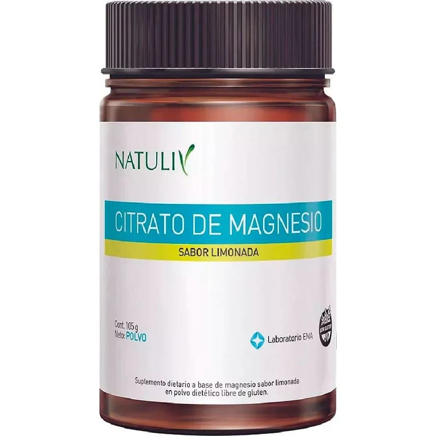Citrato de Magnesio Natuliv Presentación 105 g