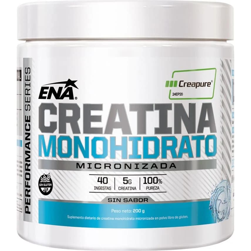 Creatina ENA Creapure sin Sabor 200 g