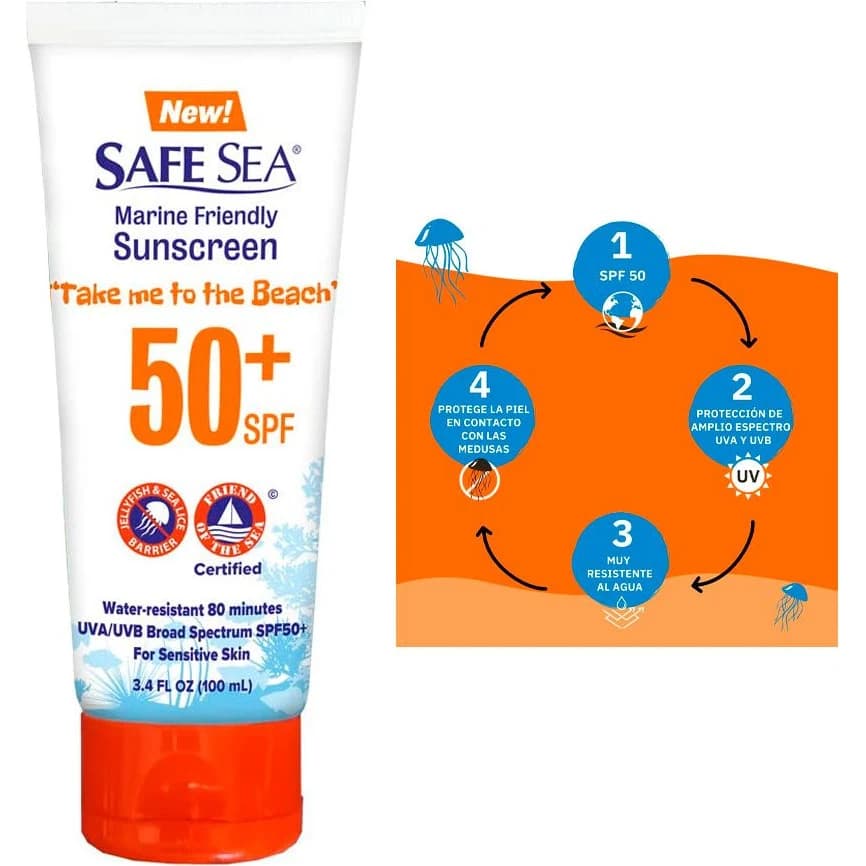 Safe Sea Protector Solar 50+ Loción 100 ml