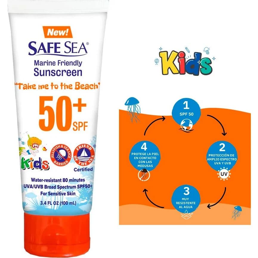 Protector Solar Safe Sea 50+ Kids Loción 100 ml