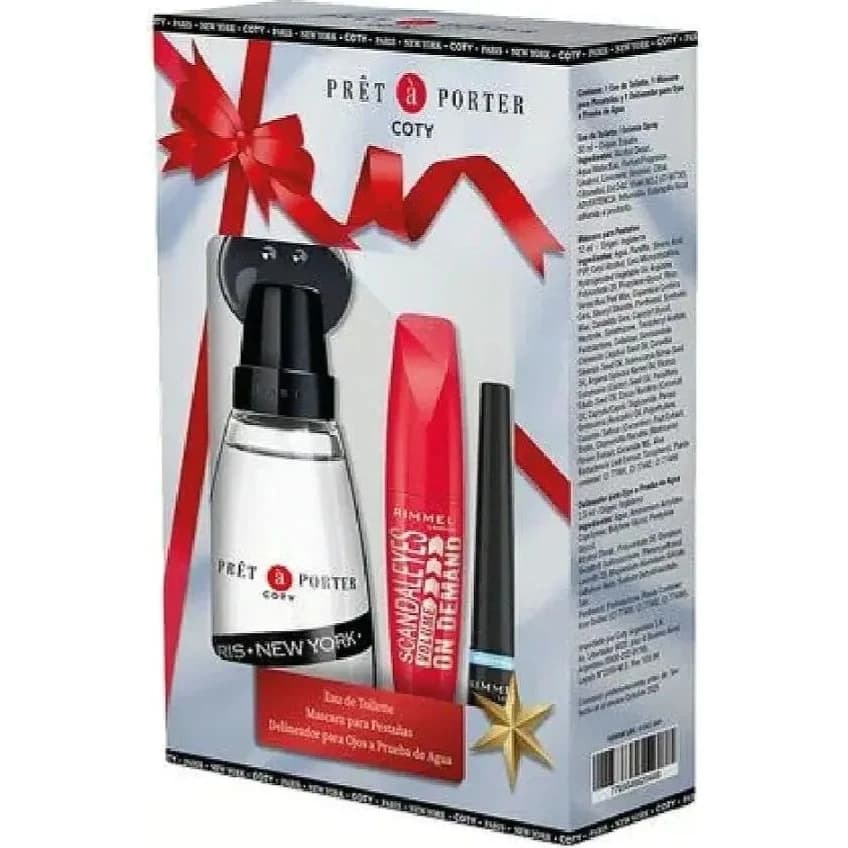 Cofre Pret A Porter & Rimmel EDT 50 ml