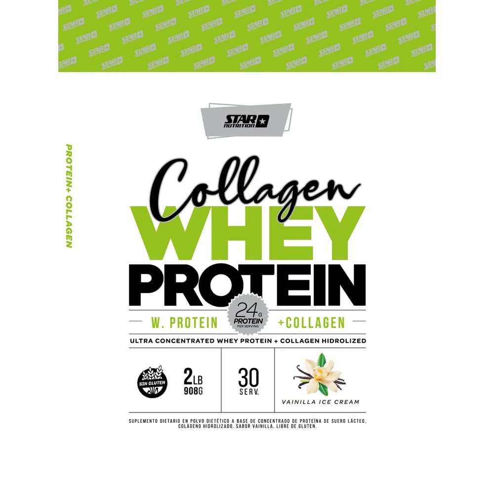Star Nutrition Collagen Whey Vainilla 2 lb
