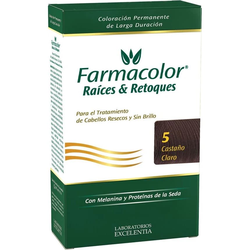 Tintura Capilar Farmacolor Raíces Retoque Tono 5