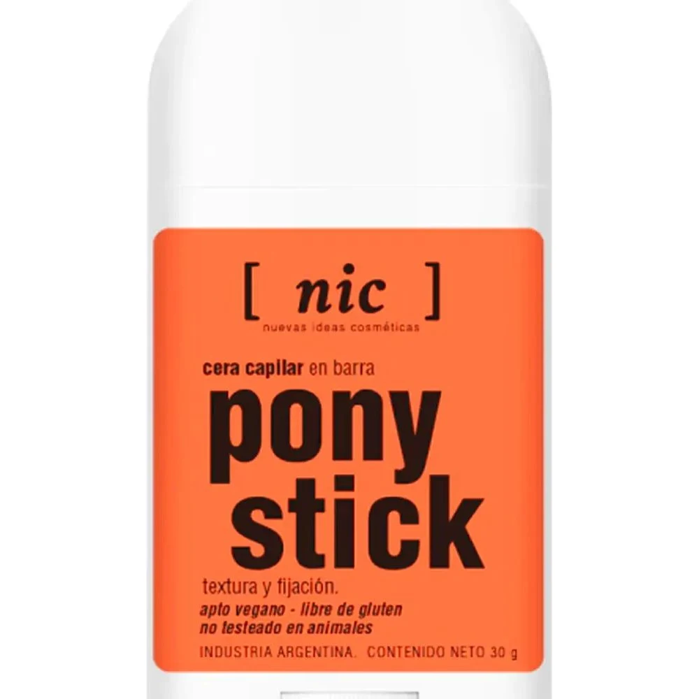 Cera Capilar Nic Pony Stick en Barra 30 g